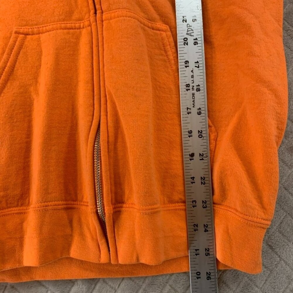 Snyder Tigers Adult Small Team Hoodie Sweatshirt Orange Jersey City Zip Up - Picture 9 of 15
